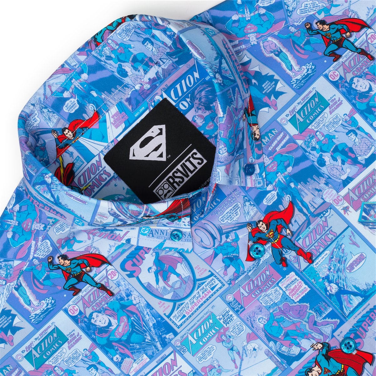 Superman™ "Ready for Action" – KUNUFLEX Short Sleeve Shirt - Image 6