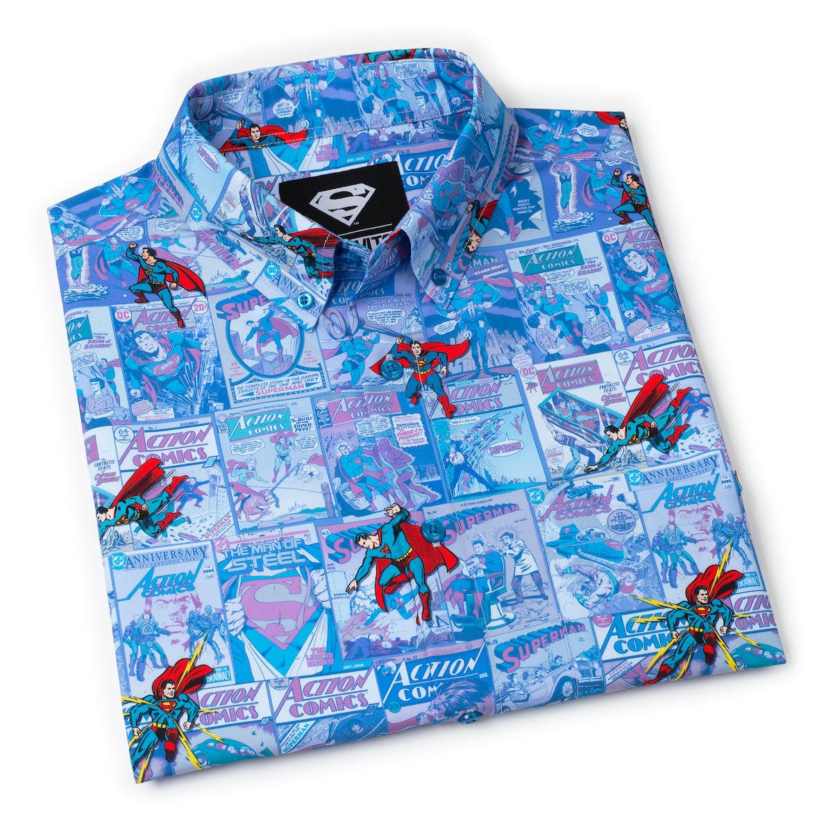 Superman™ "Ready for Action" – KUNUFLEX Short Sleeve Shirt - Image 8