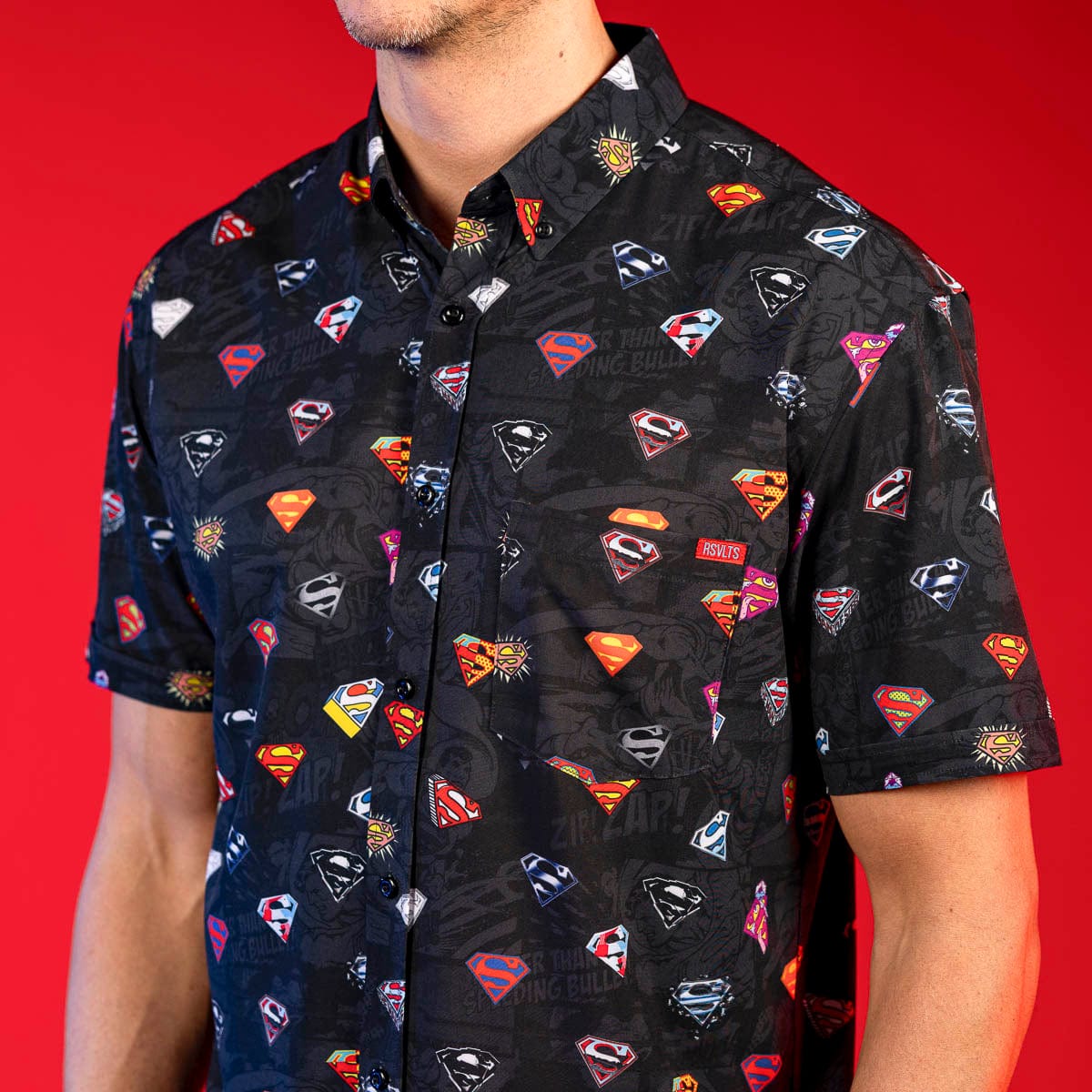 Superman™ "Symbols of Hope" – KUNUFLEX Short Sleeve Shirt - Image 4