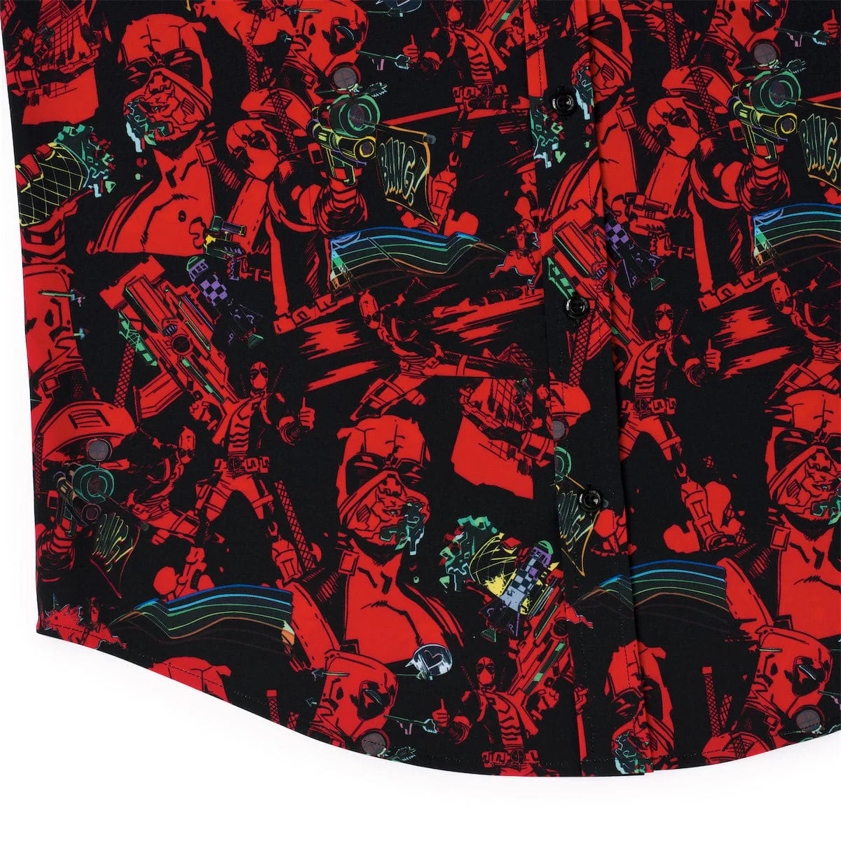 Deadpool "Maximum Effort" – KUNUFLEX Short Sleeve Shirt - Image 7