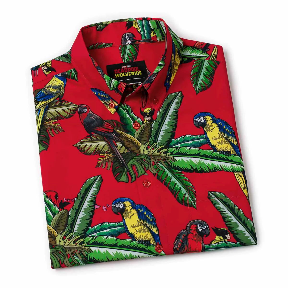 Deadpool & Wolverine "Bubs of a Feather" – KUNUFLEX Short Sleeve Shirt - Image 8