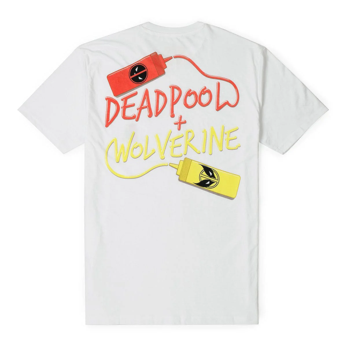 Deadpool & Wolverine "Ketchup and Mustard" â Crewneck Tee - Image 2