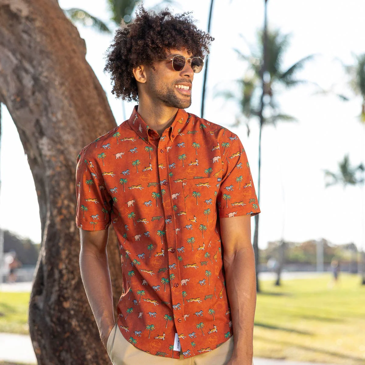 Destination Darjeeling – KUNUFLEX Short Sleeve Shirt - Image 3
