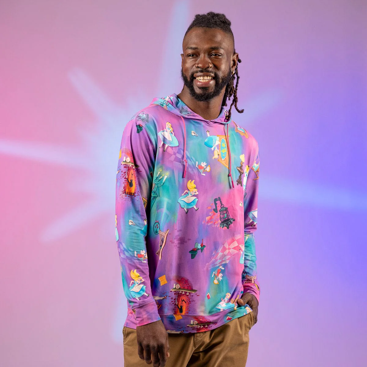 Disney's Alice in Wonderland "Down the Rabbit Hole" – Performance Hoodie - Image 3