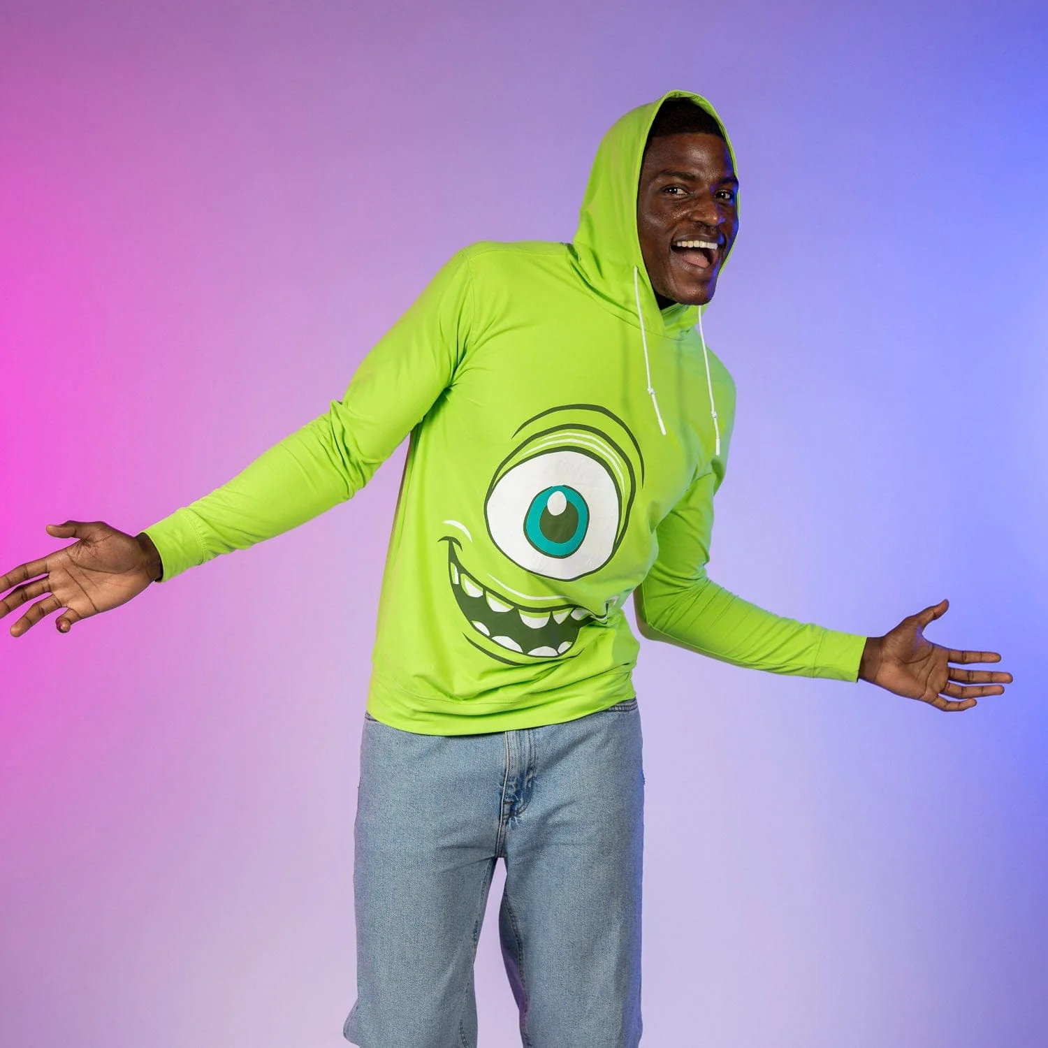 Disney and Pixar Monsters, Inc. "Mike" – Performance Hoodie - Image 2