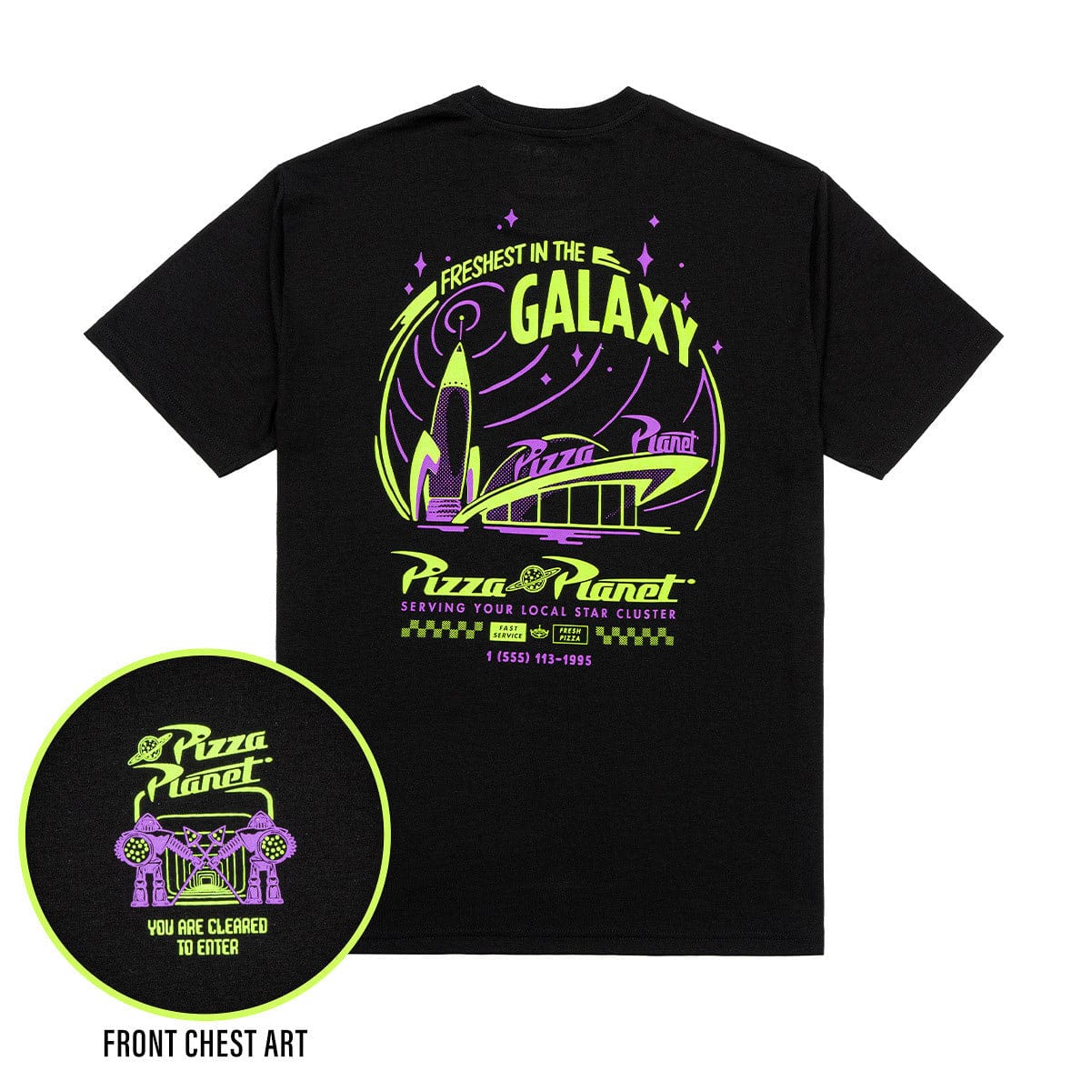 Disney and Pixar Toy Story "Cleared to Enter" – Crewneck Tee