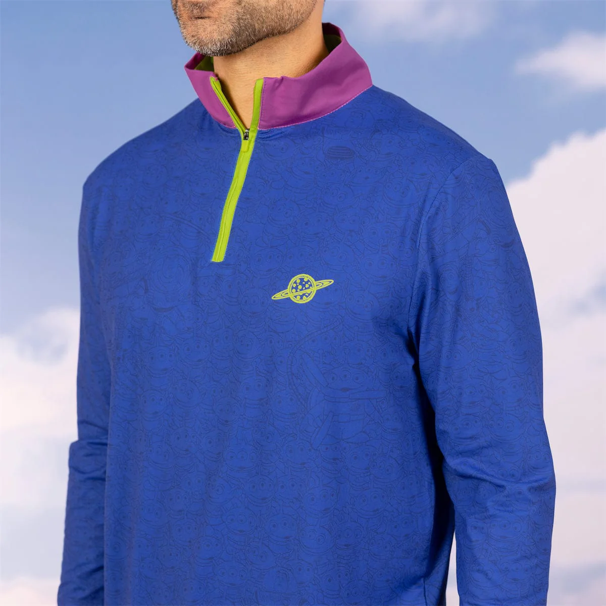Disney and Pixar Toy Story "The Crane Escape (Dark Blue)" – Quarter Zip - Image 4