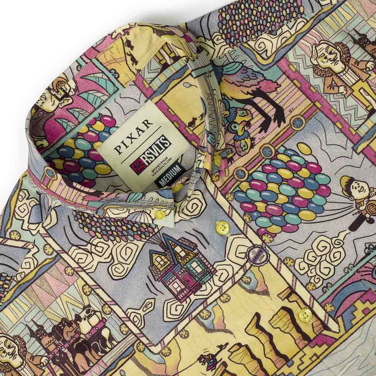 Disney and Pixar Up "Paradise Found" – KUNUFLEX Short Sleeve Shirt - Image 6