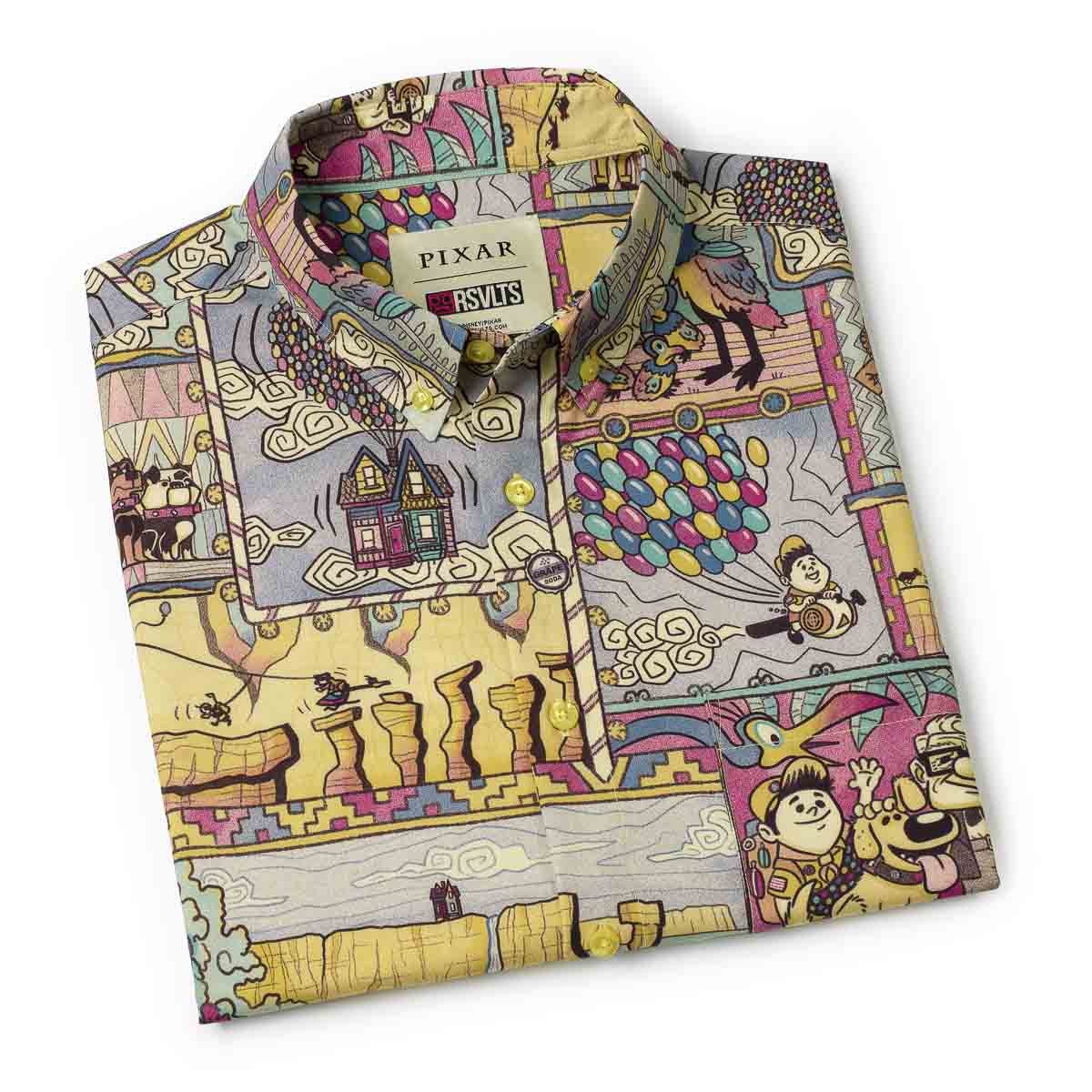 Disney and Pixar Up "Paradise Found" – KUNUFLEX Short Sleeve Shirt - Image 8
