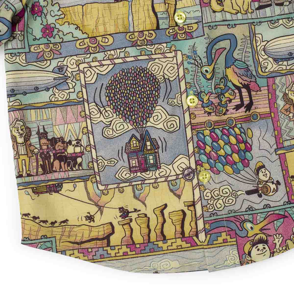 Disney and Pixar Up "Paradise Found" – Preschooler KUNUFLEX Short Sleeve Shirt - Image 4