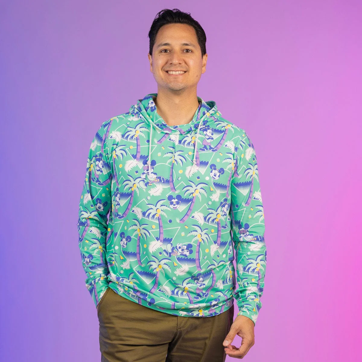 Disney "Cabana Mickey" – Performance Hoodie - Image 2