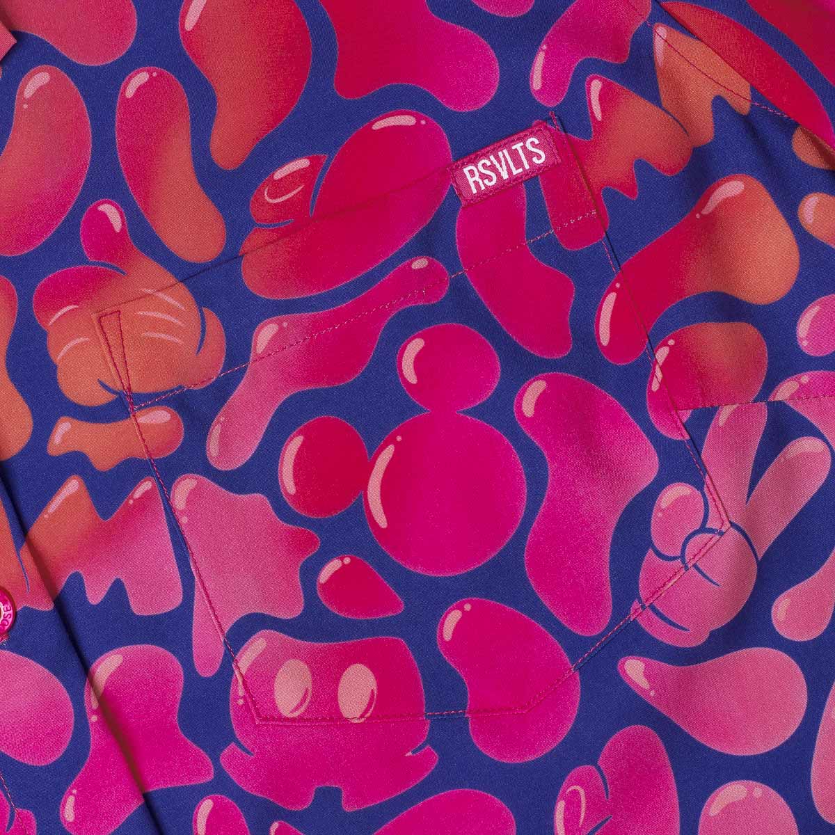 Disney "Glow Flow Mickey" – Women's KUNUFLEX Short Sleeve Shirt - Image 4