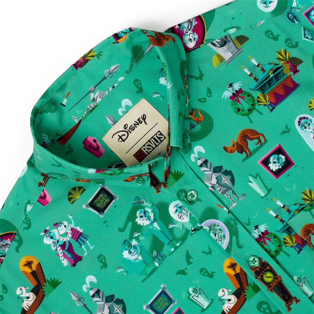 Disney’s Haunted Mansion “After-Life of the Party” – KUNUFLEX Short Sleeve Shirt - Image 5