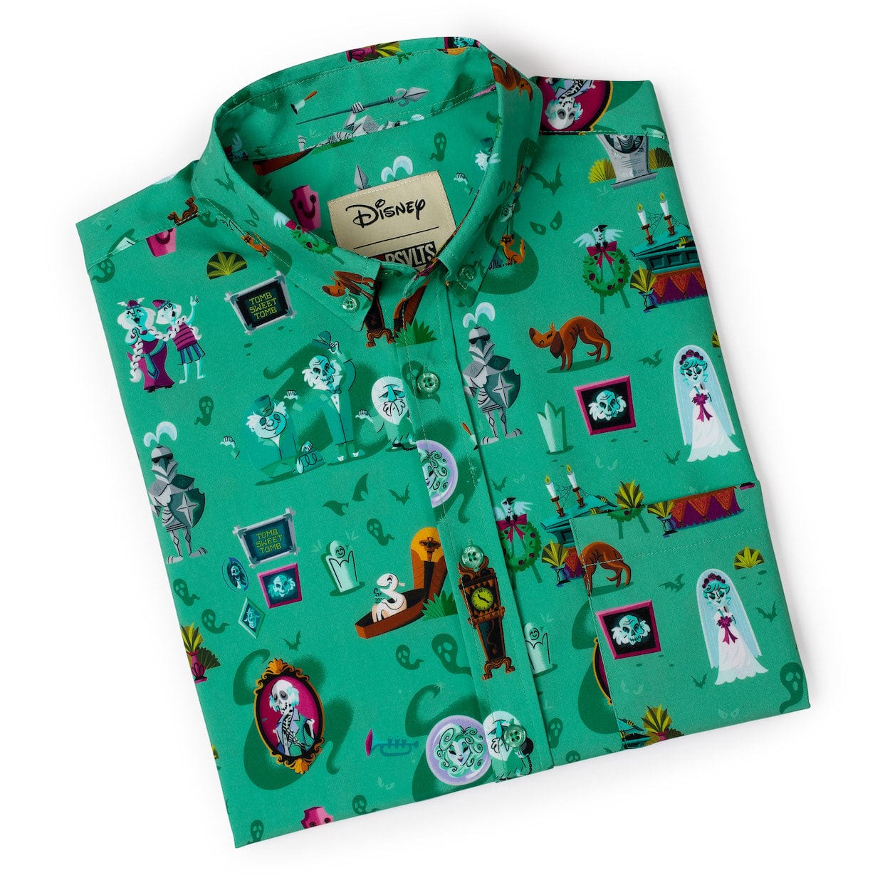 Disney’s Haunted Mansion “After-Life of the Party” – KUNUFLEX Short Sleeve Shirt - Image 8