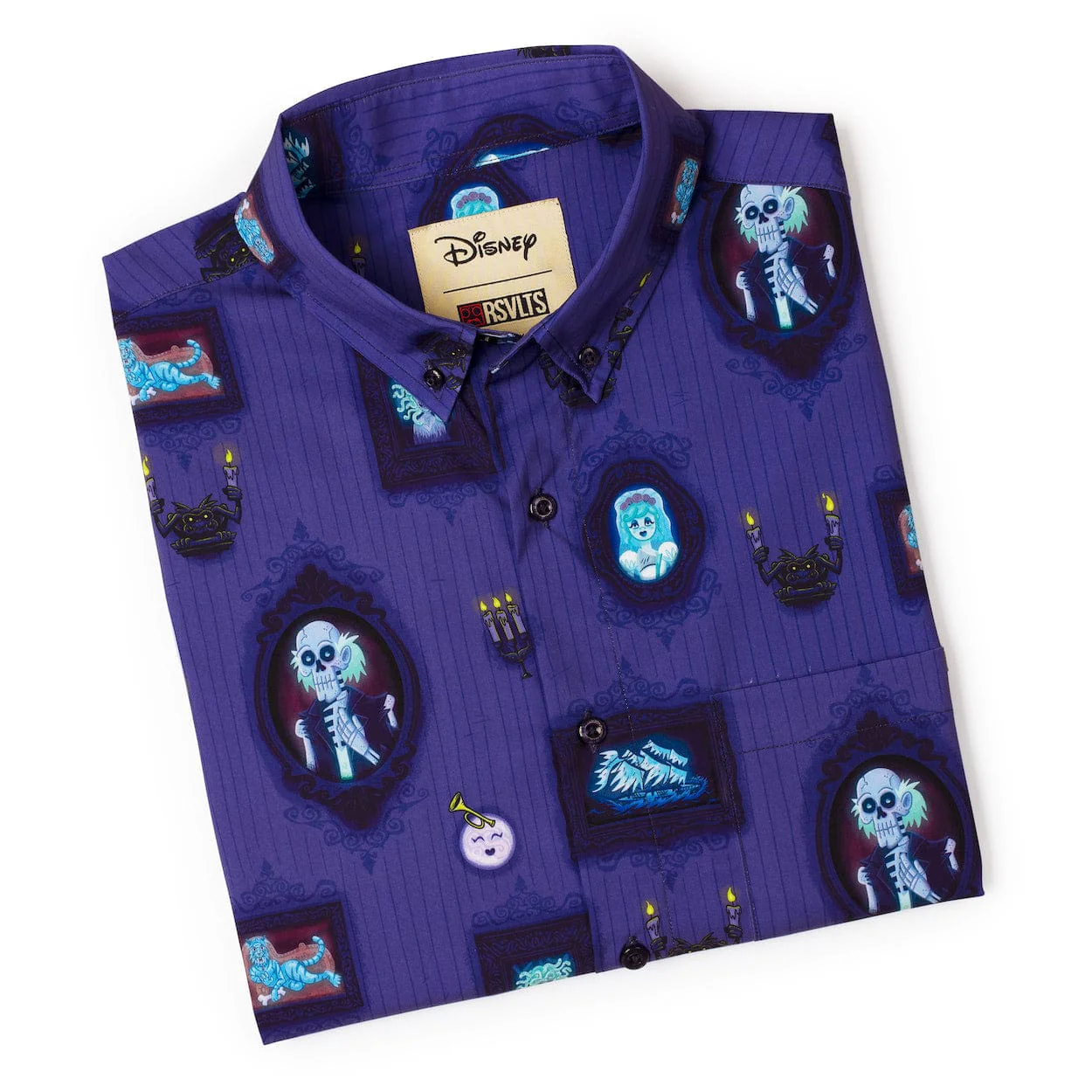 Disneyâs Haunted Mansion âGhostly Galleryâ â KUNUFLEX Short Sleeve Shirt - Image 8