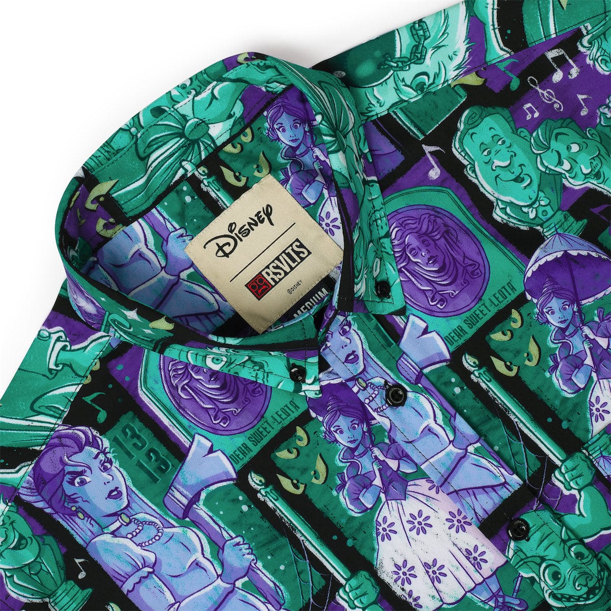 Disneyâs Haunted Mansion âHaunted Houseguests" â KUNUFLEX Short Sleeve Shirt - Image 5