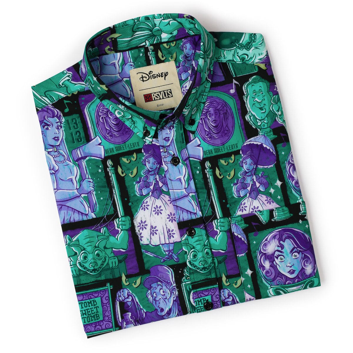 Disneyâs Haunted Mansion âHaunted Houseguests" â KUNUFLEX Short Sleeve Shirt - Image 8