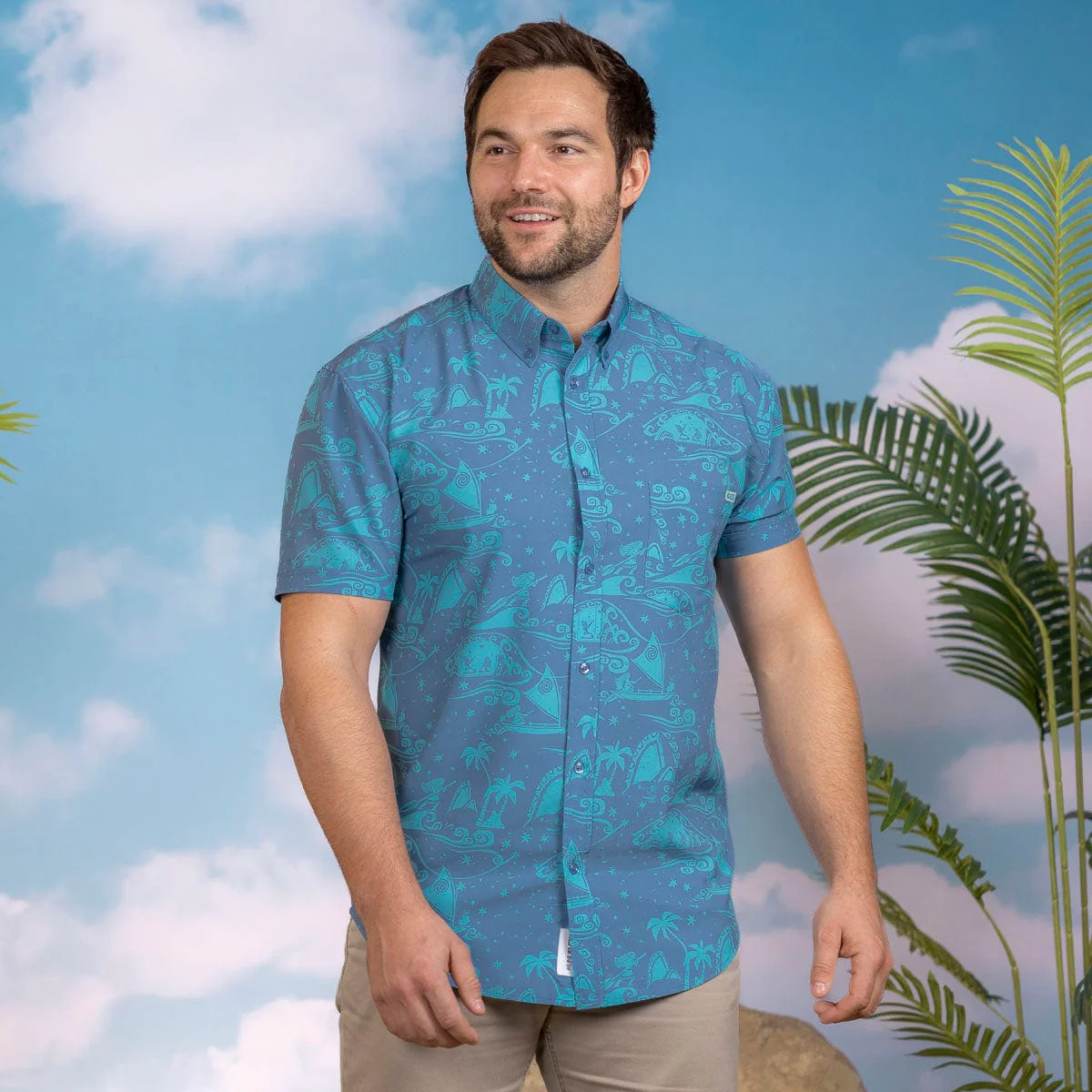 Disney's Moana "Guiding Stars" – KUNUFLEX Short Sleeve Shirt - Image 2