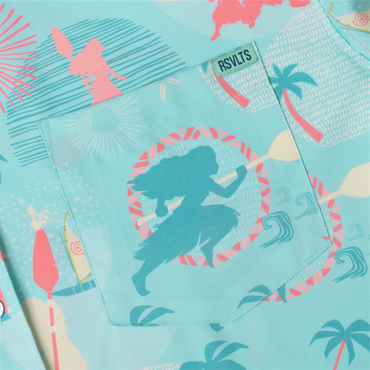 Disney's Moana "Wayfinding" – KUNUFLEX Short Sleeve Shirt - Image 3