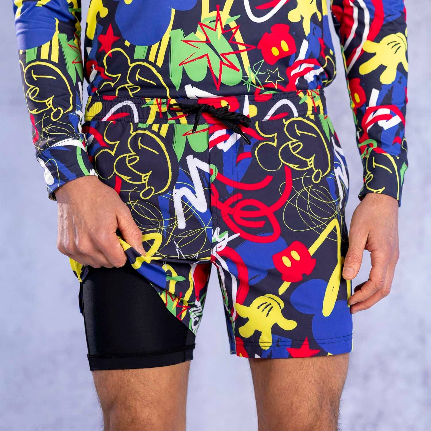 Disney "Outside the Lines" – V1 Lined Training Shorts - Image 6