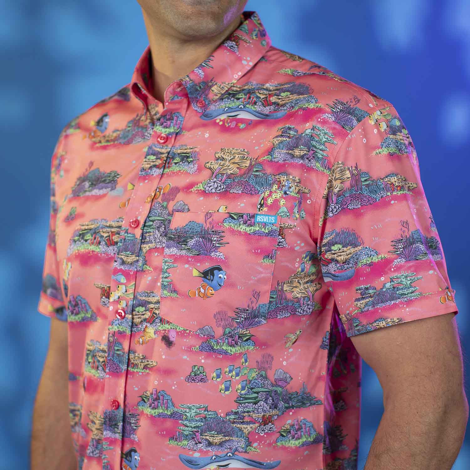 Disney and Pixar Finding Nemo "Anemone-nie" – KUNUFLEX Short Sleeve Shirt - Image 2