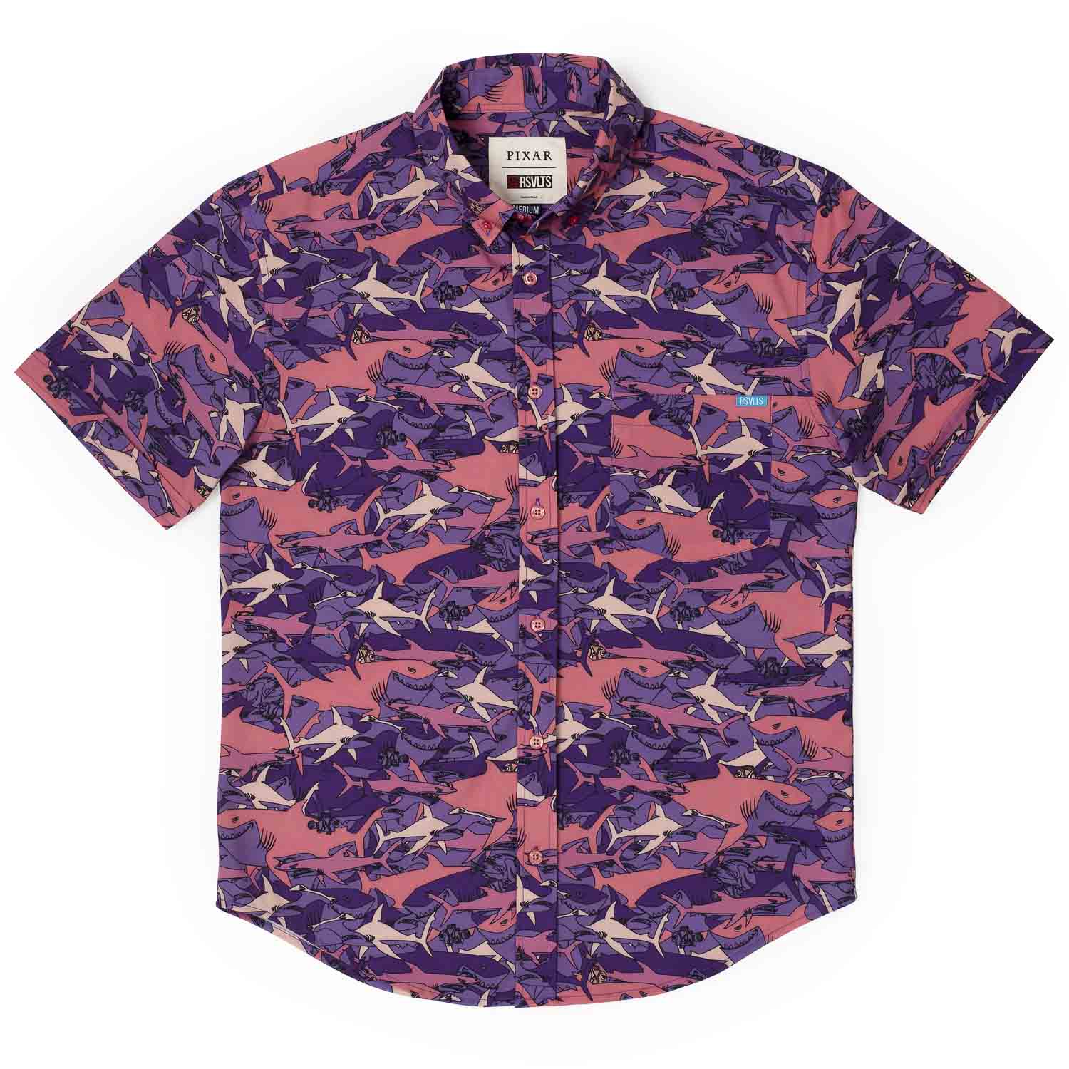 Disney and Pixar Finding Nemo "Friends, Not Food" – KUNUFLEX Short Sleeve Shirt - Image 4
