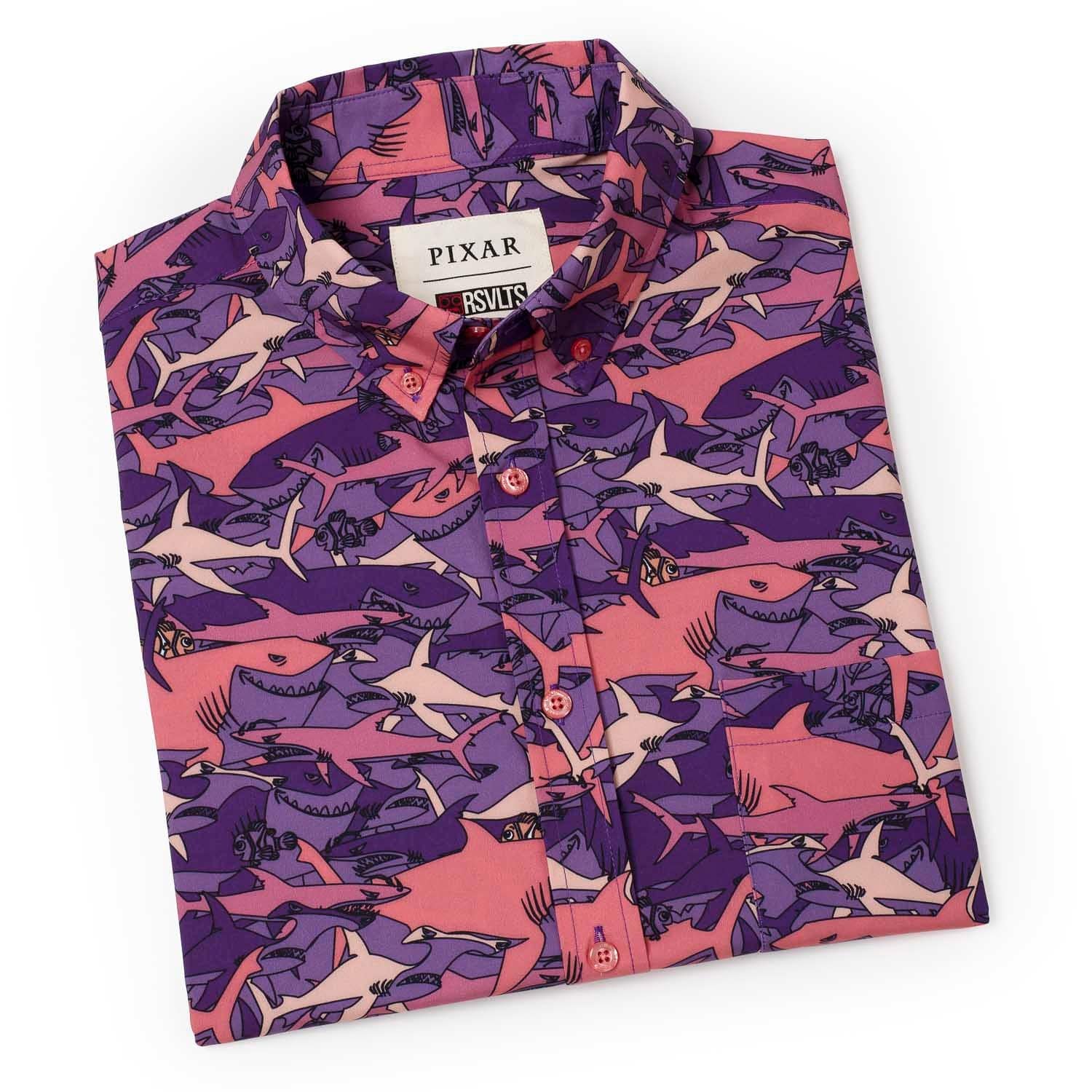 Disney and Pixar Finding Nemo "Friends, Not Food" – KUNUFLEX Short Sleeve Shirt - Image 7
