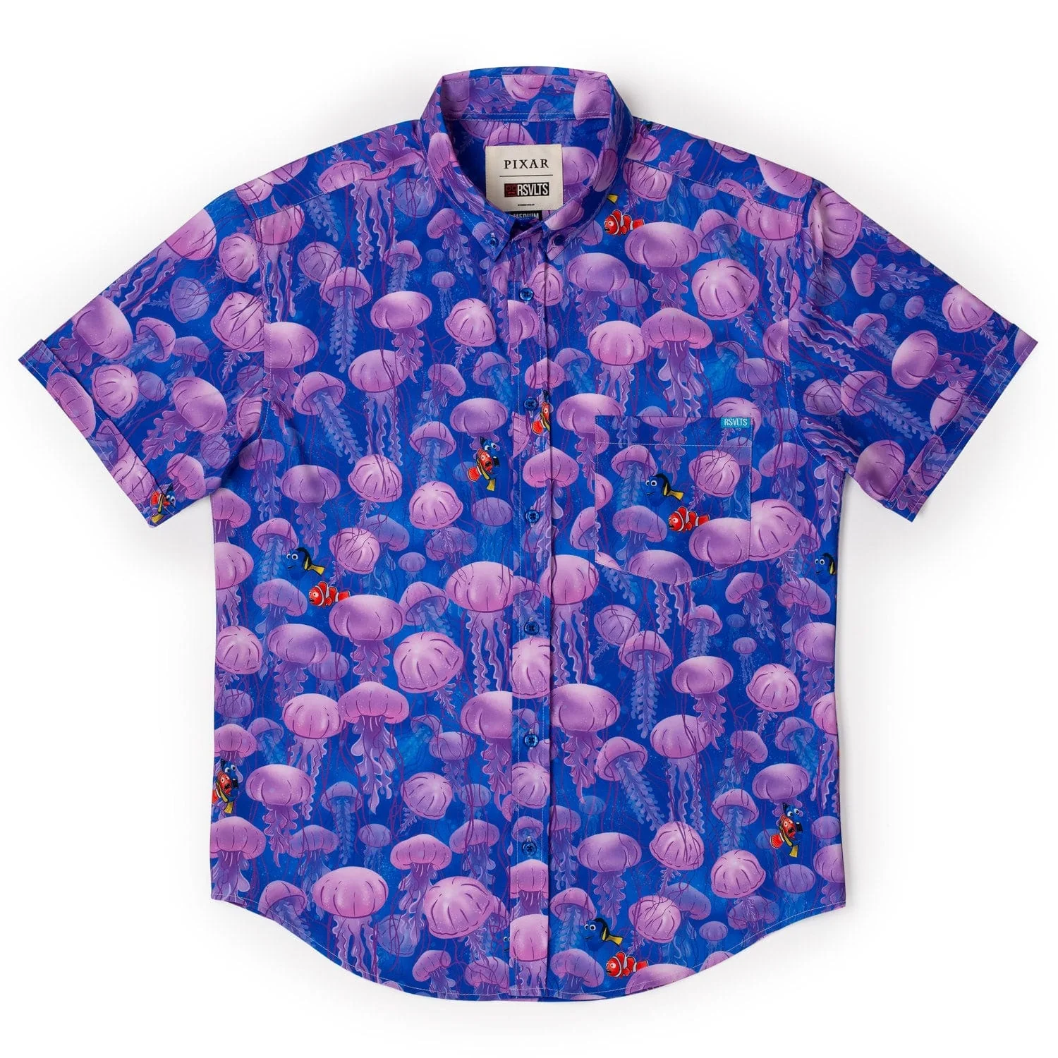 Disney and Pixar Finding Nemo "Jellyfish" – KUNUFLEX Short Sleeve Shirt - Image 3