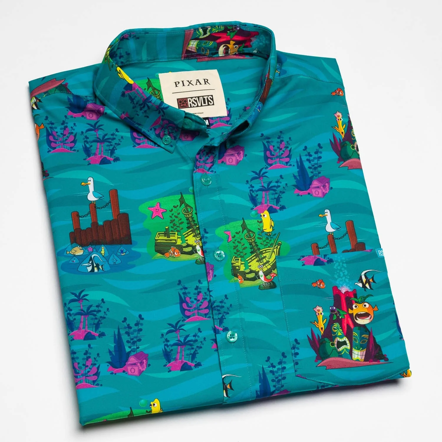 Disney and Pixar Finding Nemo "The Great Escape" – KUNUFLEX Short Sleeve Shirt - Image 12