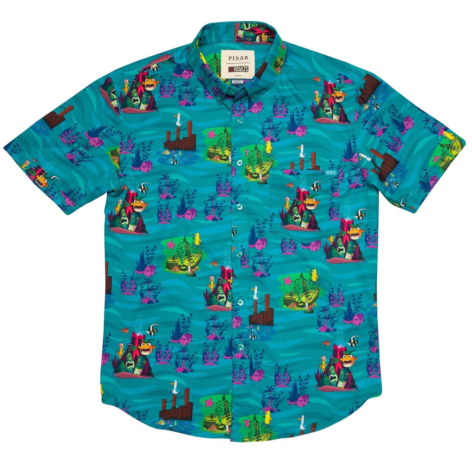 Disney and Pixar Finding Nemo "The Great Escape" – KUNUFLEX Short Sleeve Shirt - Image 3