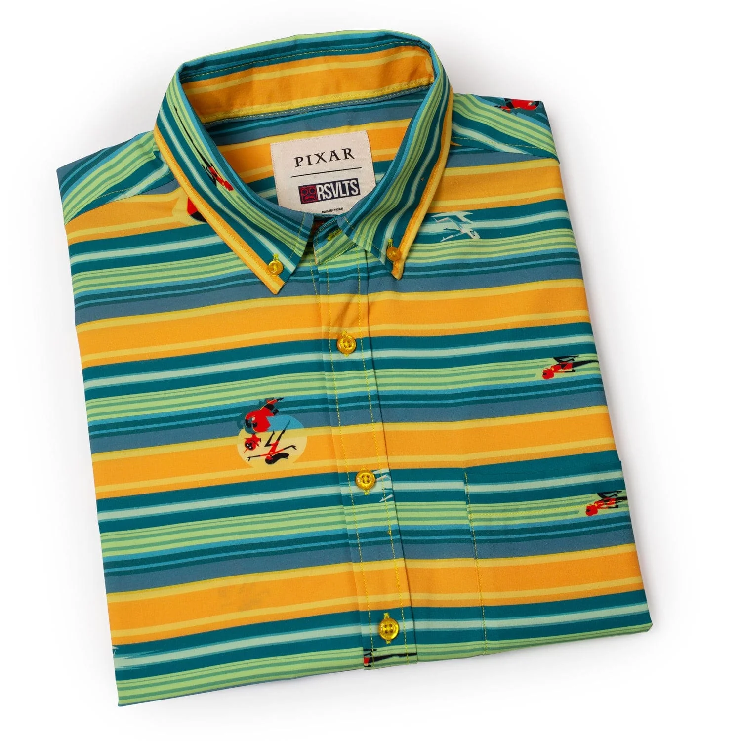 Disney and Pixar The Incredibles "Never Look Back" – KUNUFLEX Short Sleeve Shirt - Image 10