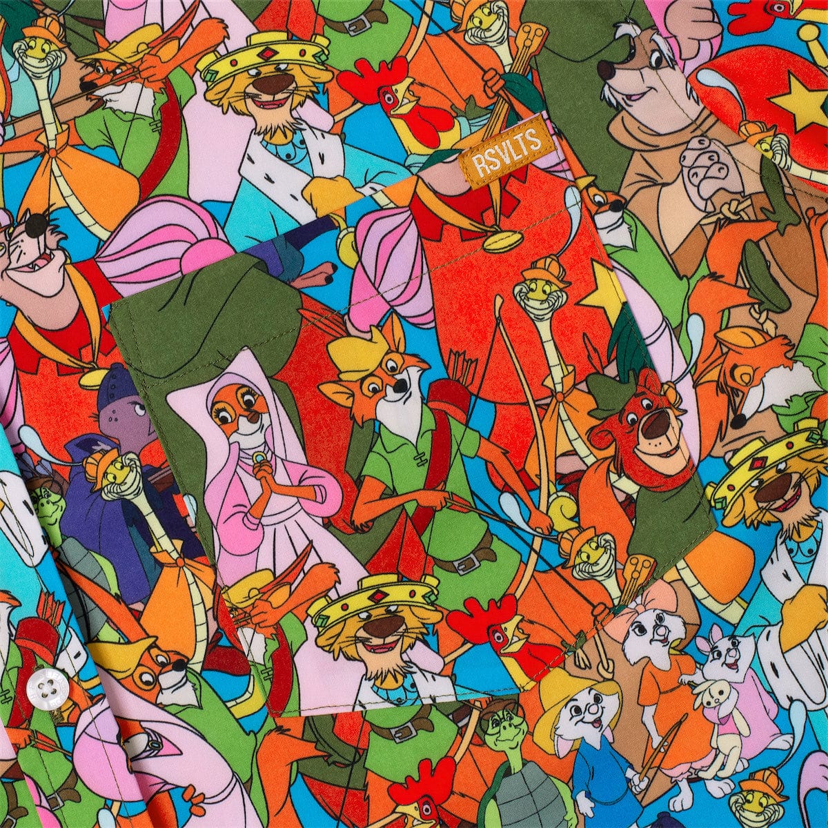Disney's Robin Hood "Welcome to Nottingham" – KUNUFLEX Short Sleeve Shirt - Image 5