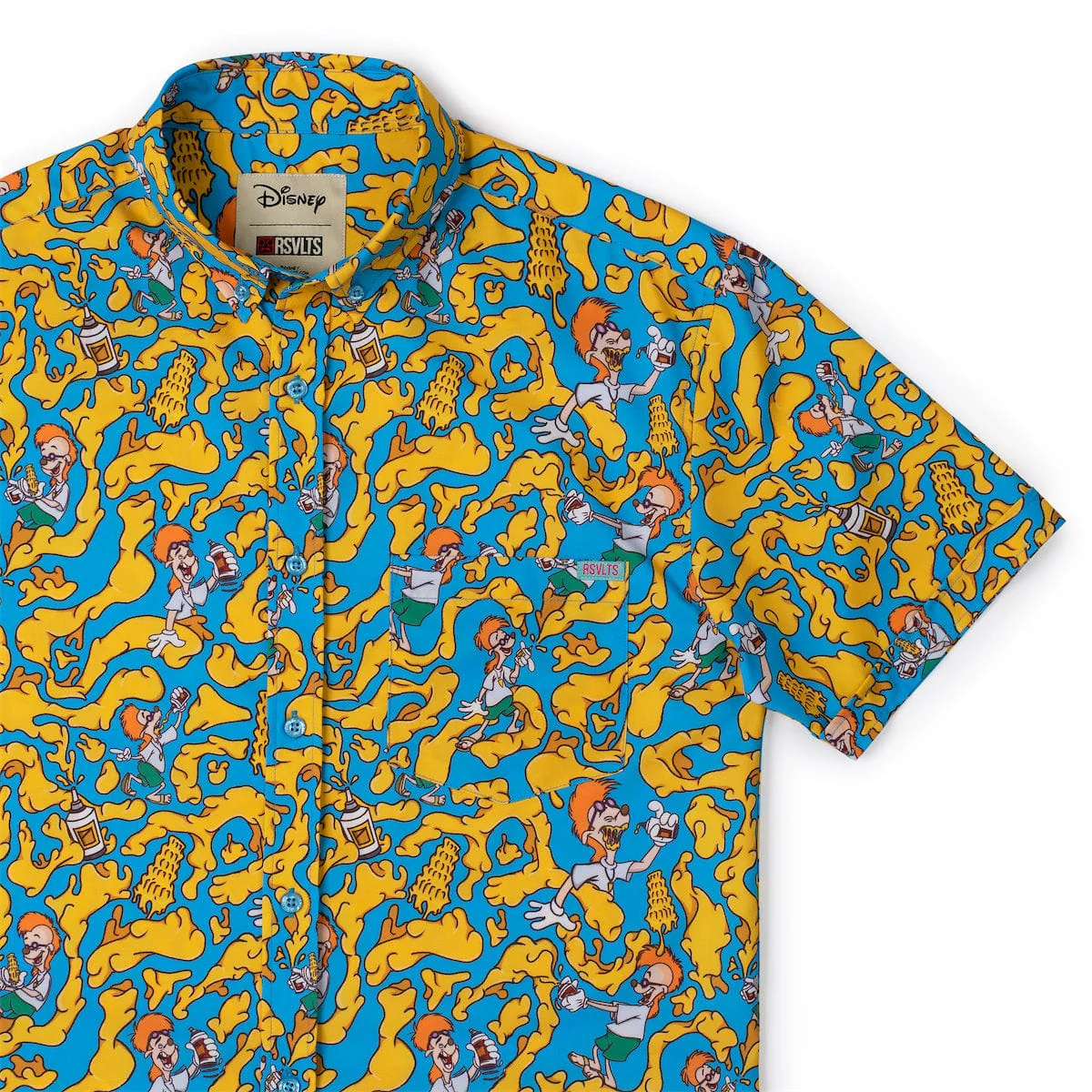 Disney’s A Goofy Movie "Chedda Whizzy!" – KUNUFLEX Short Sleeve Shirt - Image 2