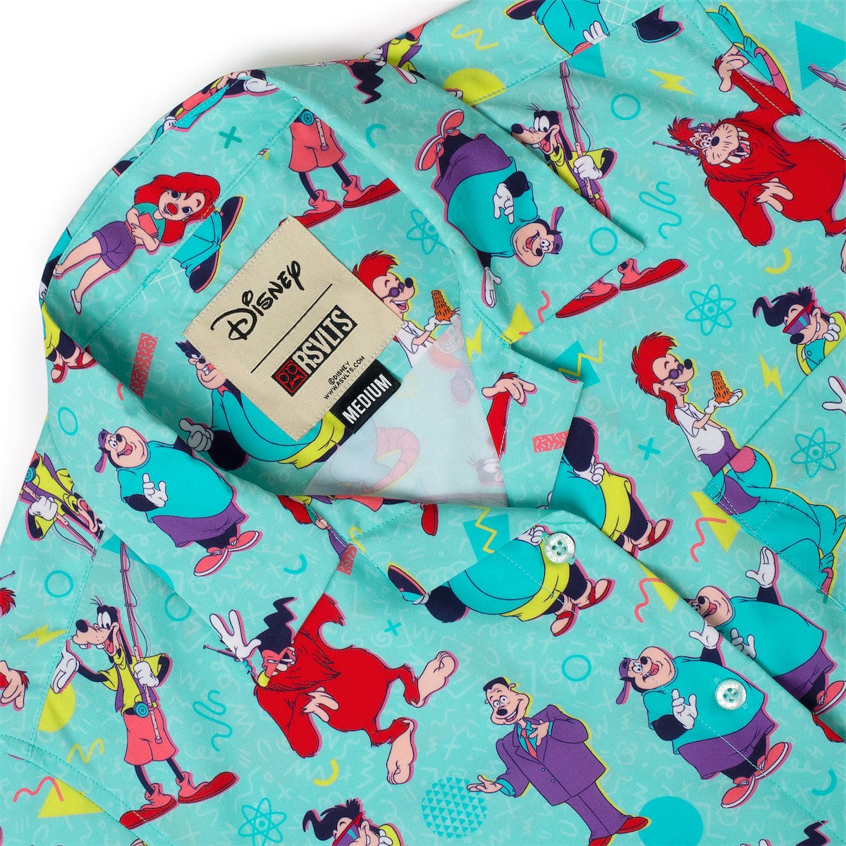 Disney’s A Goofy Movie "The Whole Goofin' Gang" – Women's KUNUFLEX Short Sleeve Shirt - Image 6
