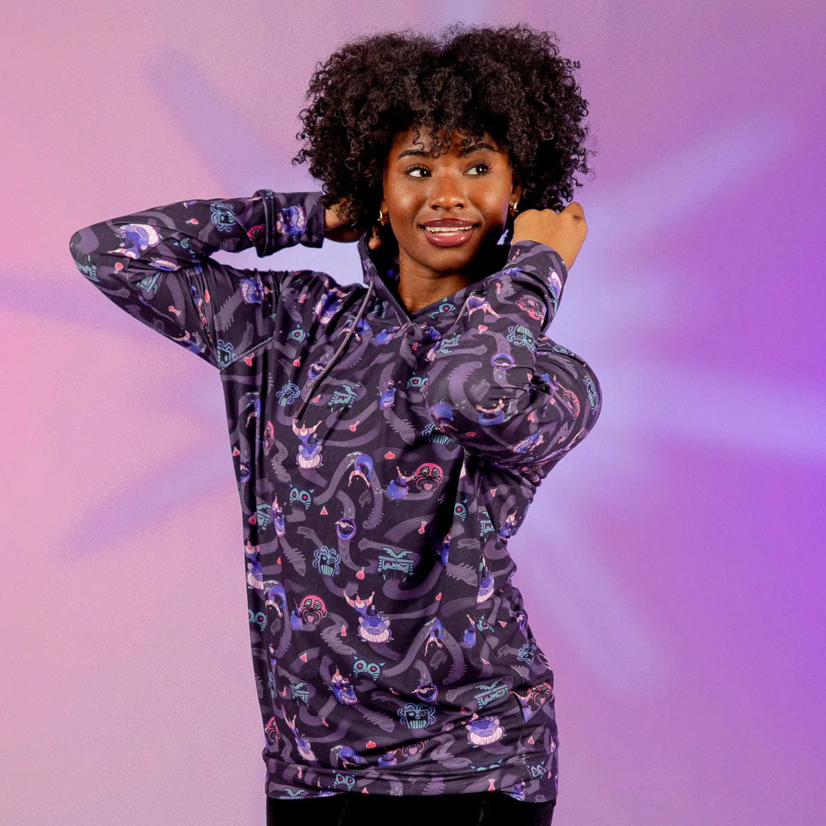 Disney's The Emperor's New Groove "Pull The Lever" – Performance Hoodie - Image 4
