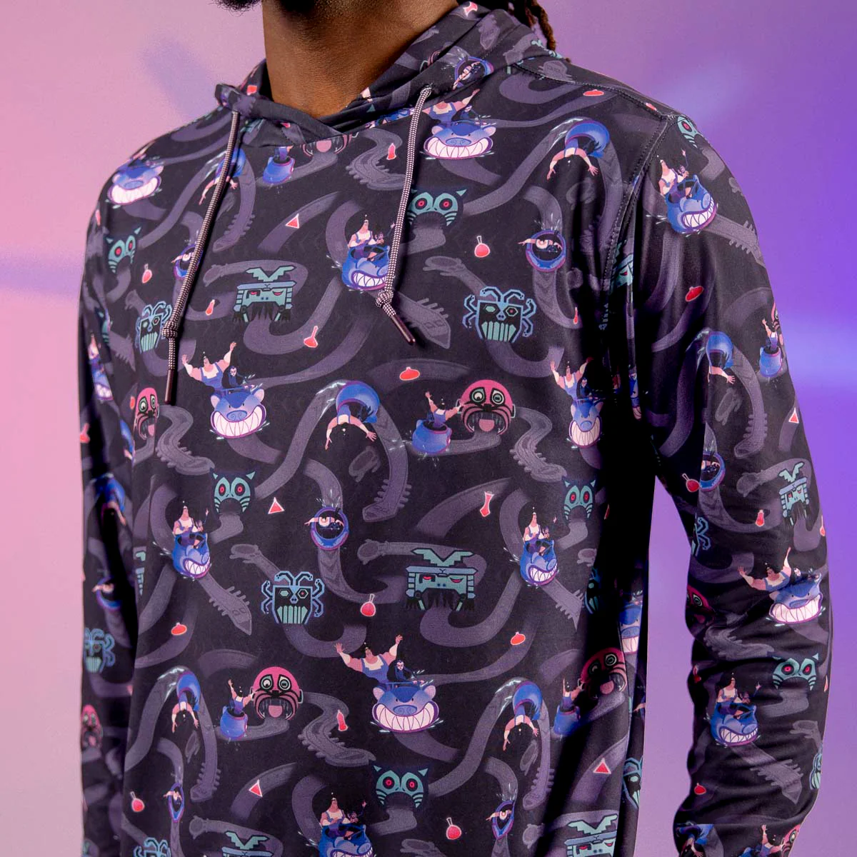 Disney's The Emperor's New Groove "Pull The Lever" – Performance Hoodie - Image 5
