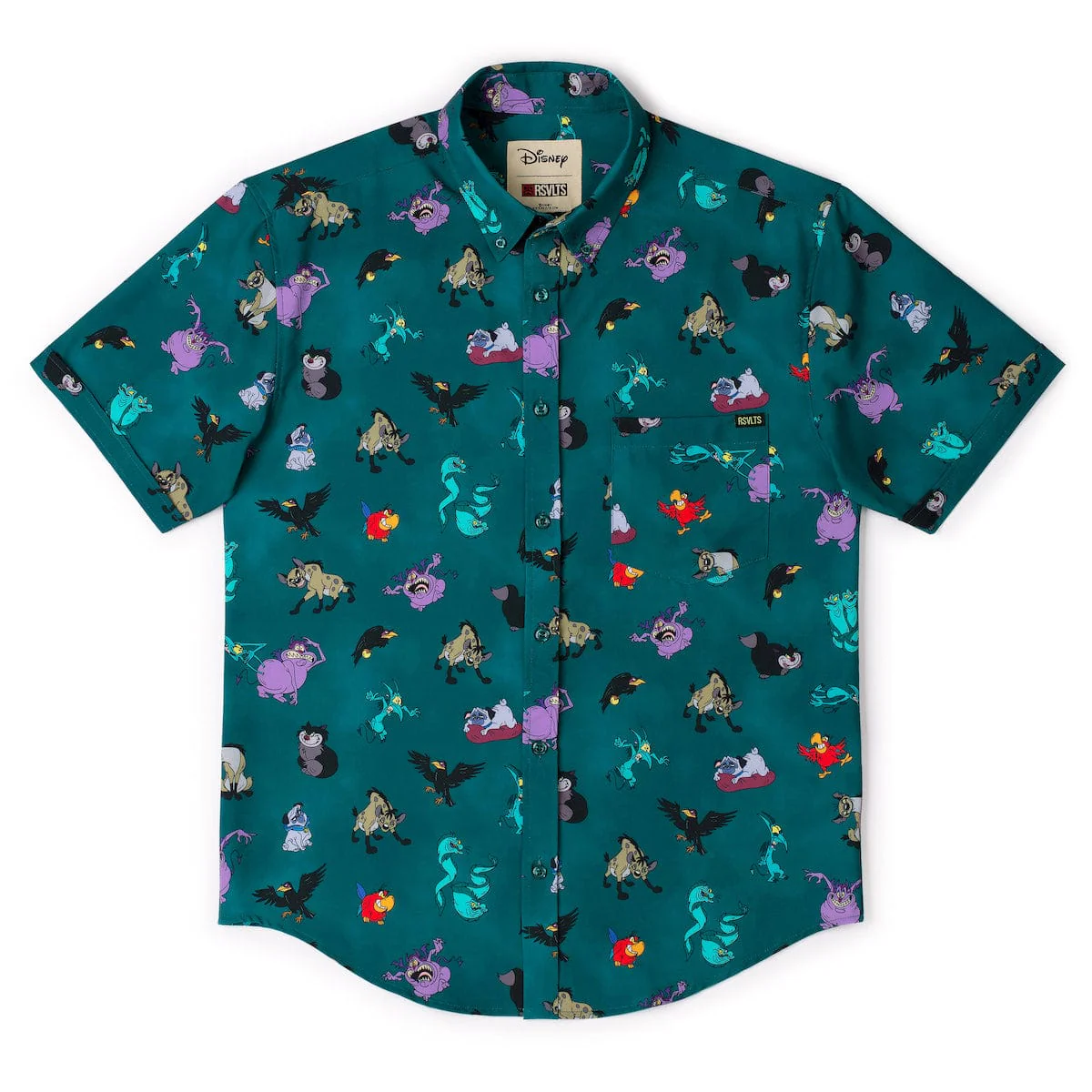 Disney Villains "Evil on the Side" – KUNUFLEX Short Sleeve Shirt - Image 3