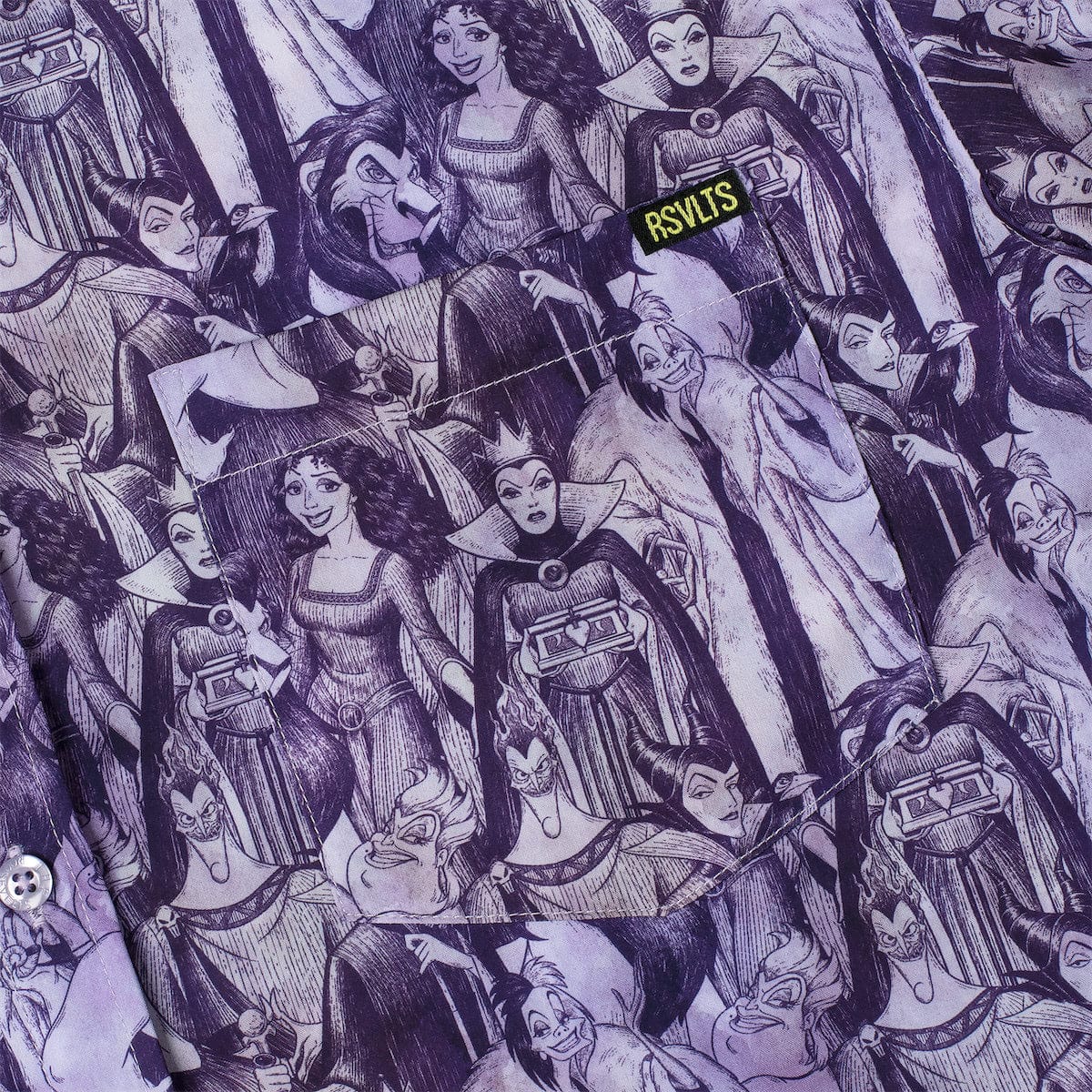 Disney Villains "In Bad Company" – KUNUFLEX Short Sleeve Shirt - Image 2