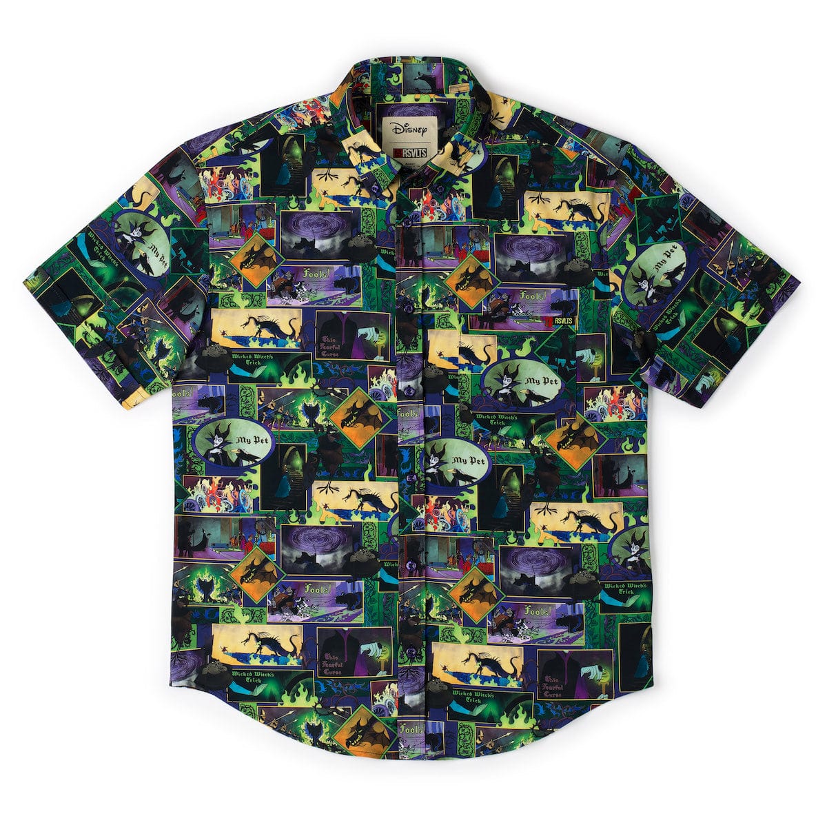 Disney Villains "Mistress of All Evil" – KUNUFLEX Short Sleeve Shirt - Image 3