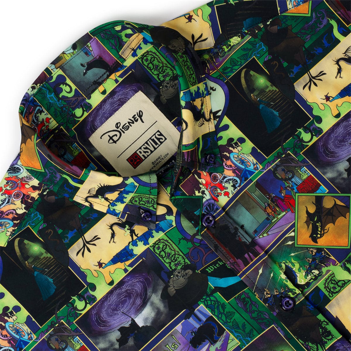 Disney Villains "Mistress of All Evil" – KUNUFLEX Short Sleeve Shirt - Image 4