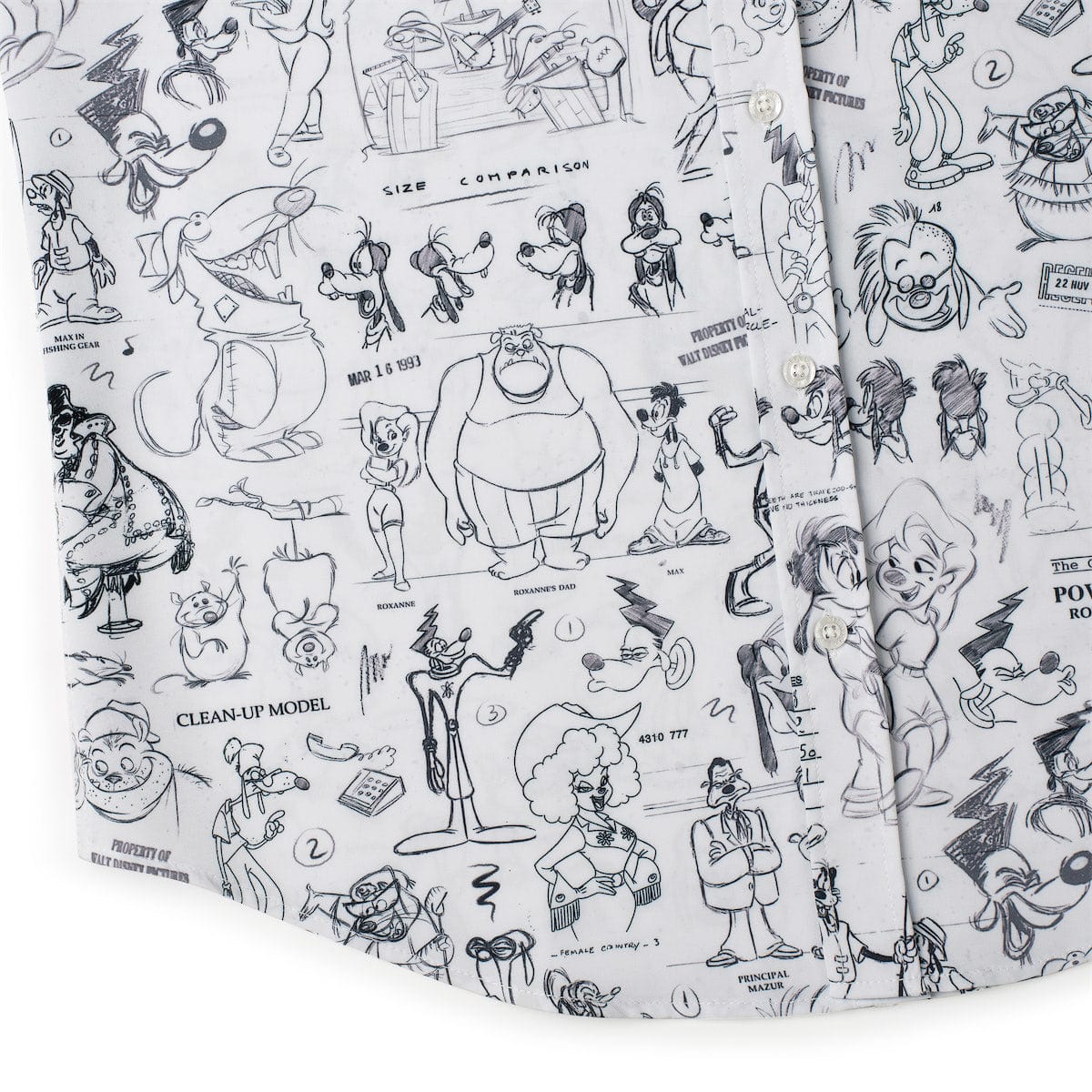 Disney's A Goofy Movie "Art of A Goofy Movie" – KUNUFLEX Short Sleeve Shirt - Image 7