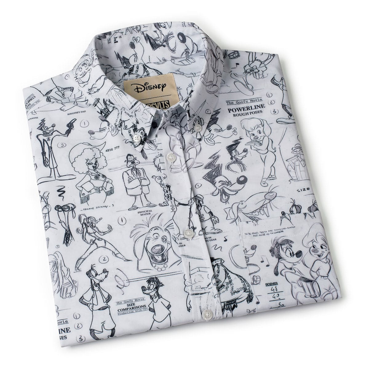 Disney's A Goofy Movie "Art of A Goofy Movie" – KUNUFLEX Short Sleeve Shirt - Image 8