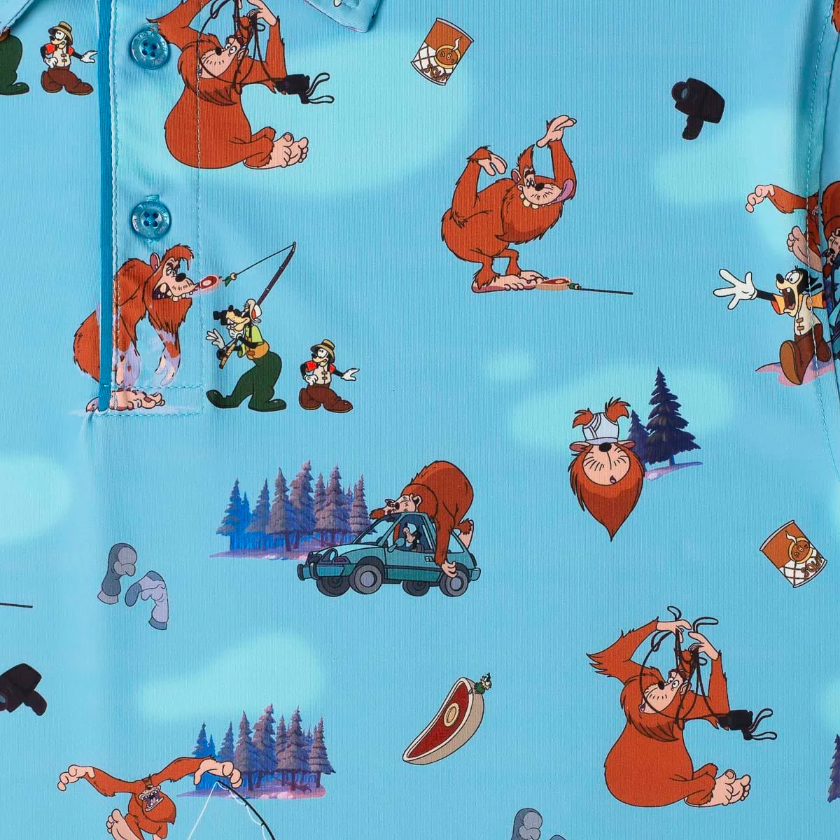Disney's A Goofy Movie "Gone Footinâ" â All-Day Polo - Image 3