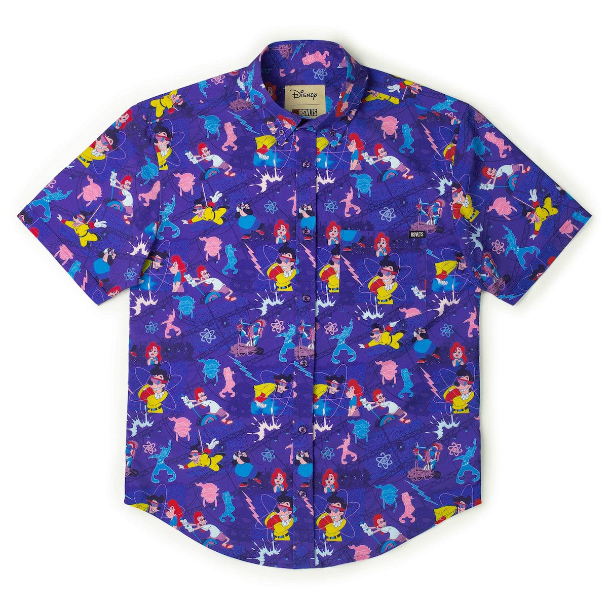 Disney’s A Goofy Movie "Max Voltage" – KUNUFLEX Short Sleeve Shirt - Image 5