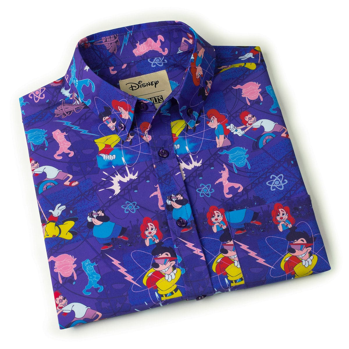Disney’s A Goofy Movie "Max Voltage" – KUNUFLEX Short Sleeve Shirt - Image 8