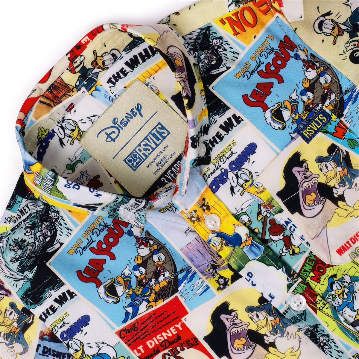 Disney’s Donald Duck 90th "Big Screen Billing" – Preschooler KUNUFLEX Short Sleeve Shirt - Image 3