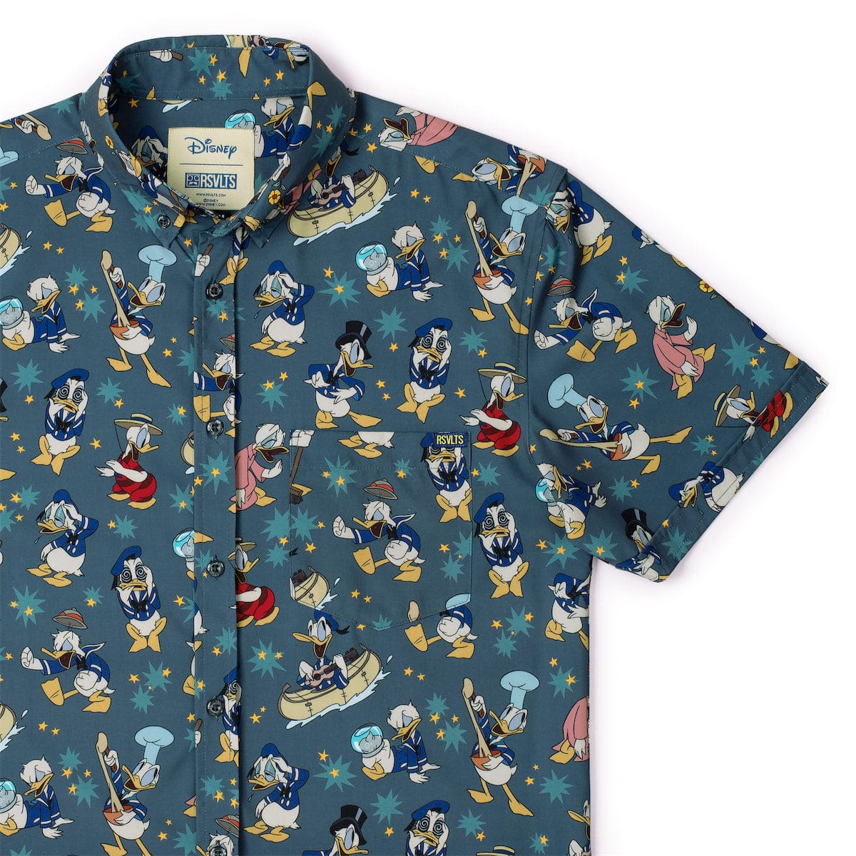 Disney’s Donald Duck 90th "Quackin' Us Up" – KUNUFLEX Short Sleeve Shirt - Image 2
