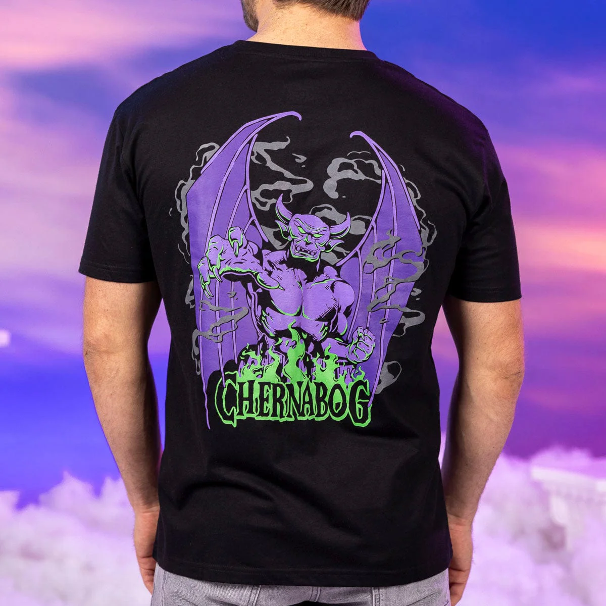 Disney’s Fantasia 85th Anniversary "Chernabog" – Crewneck Tee - Image 4