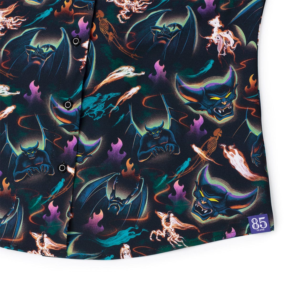 Disney’s Fantasia 85th Anniversary "Fright on Bald Mountain" – Women's KUNUFLEX Short Sleeve Shirt - Image 8