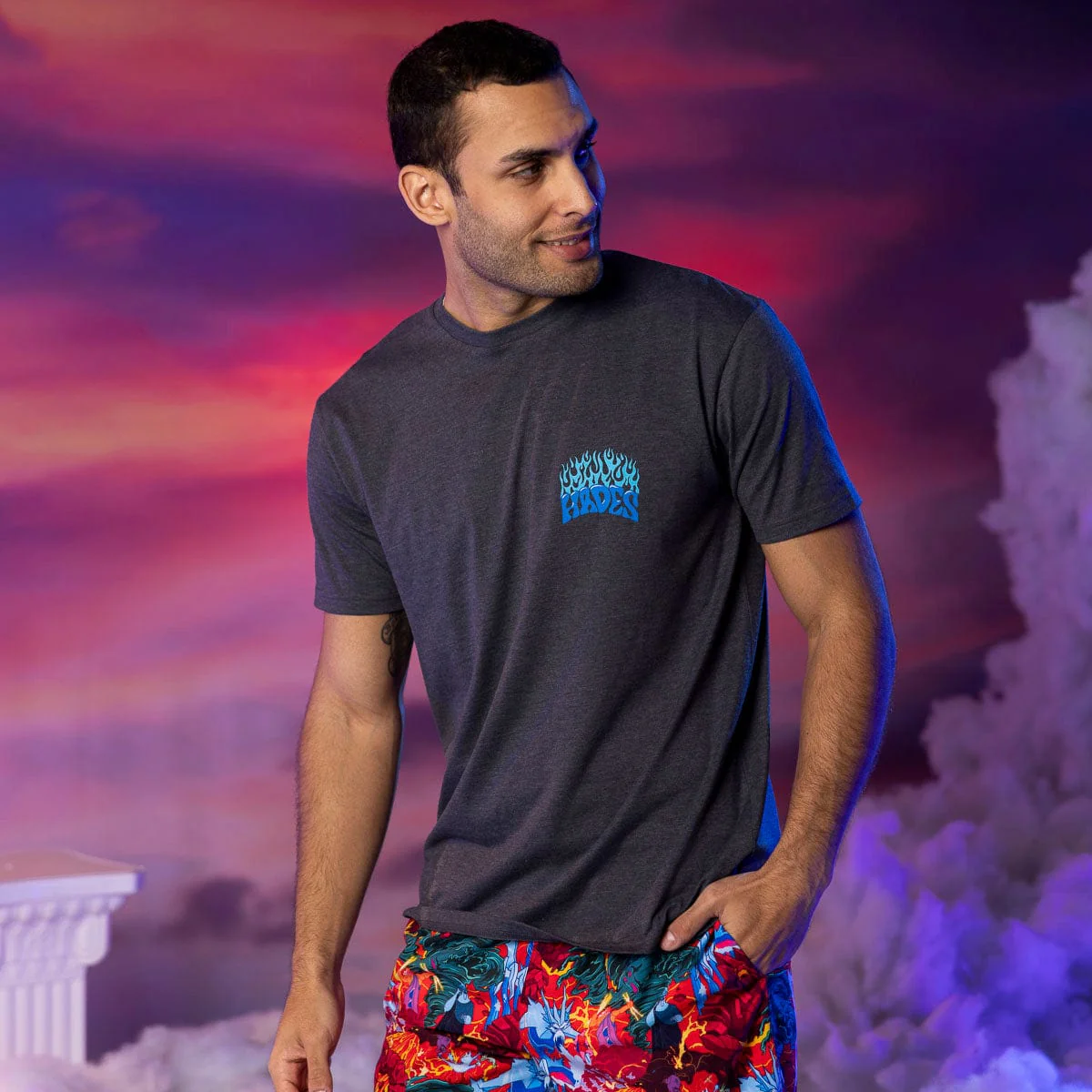 Disney's Hercules "Heated Hades" – Crewneck Tee - Image 2